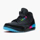 Jordan 3 Retro Quai 54 (2018) Svart/Svart-Electric Grön-InfraRöd 23 Jordan Sko AT9195-001