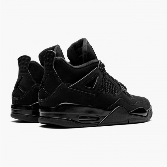 Jordan 4 Retro Black Cat (2020) Svart/Svart-Light Graphite Jordan Sko CU1110-010