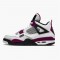 Jordan 4 Retro PSG Paris Saint-Germain Vit/Svart-Metallic Guld-Bordeaux Jordan Sko CZ5624-100