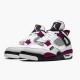 Jordan 4 Retro PSG Paris Saint-Germain Vit/Svart-Metallic Guld-Bordeaux Jordan Sko CZ5624-100