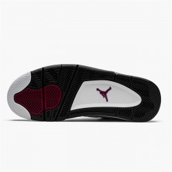 Jordan 4 Retro PSG Paris Saint-Germain Vit/Svart-Metallic Guld-Bordeaux Jordan Sko CZ5624-100