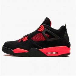 Jordan 4 Retro Red Thunder Svart/Multi-Color-Multi-Color-Crimson Jordan Sko CT8527-016