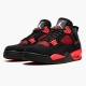 Jordan 4 Retro Red Thunder Svart/Multi-Color-Multi-Color-Crimson Jordan Sko CT8527-016