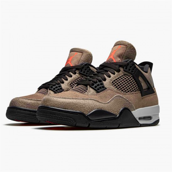 Jordan 4 Retro Taupe Haze Taupe Haze/Oil Grå-Off Vit-InfraRöd 23 Jordan Sko DB0732-200