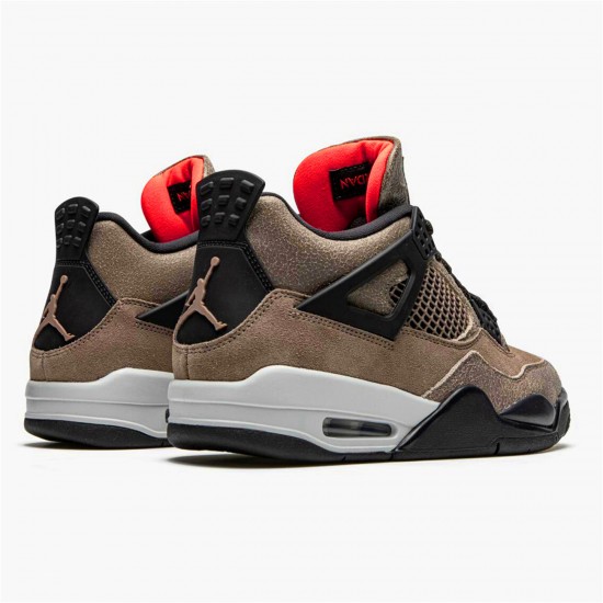 Jordan 4 Retro Taupe Haze Taupe Haze/Oil Grå-Off Vit-InfraRöd 23 Jordan Sko DB0732-200