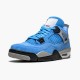 Jordan 4 Retro University Blue University Blå/Tech Grå-Vit-Svart Jordan Sko CT8527-400