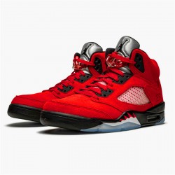 Jordan 5 Retro Raging Bull Red (2021) Varsity Röd/Svart-Vit Jordan Sko DD0587-600