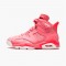 Jordan 6 Retro Aleali May Rust Rosa/Bright Crimson Jordan Sko CI0550-600