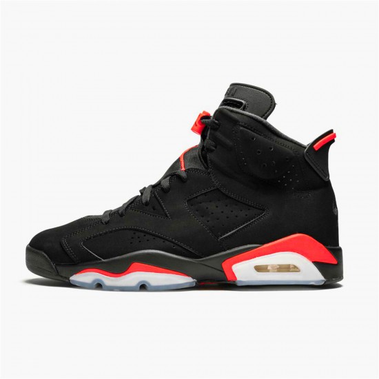 Jordan 6 Retro Black Infrared (2019) Svart/InfraRöd Jordan Sko 384664-060