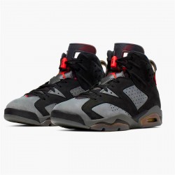 Jordan 6 Retro PSG Paris Saint-Germain Iron Grå/InfraRöd 23-Svart Jordan Sko CK1229-001