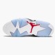 Jordan 6 Retro Carmine (2014) Vit/Carmine-Svart Jordan Sko 384664-160