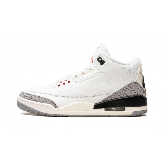 Nike Air Jordan 3 Herre White Cement Reimagined 2023 Sko DN3707-100